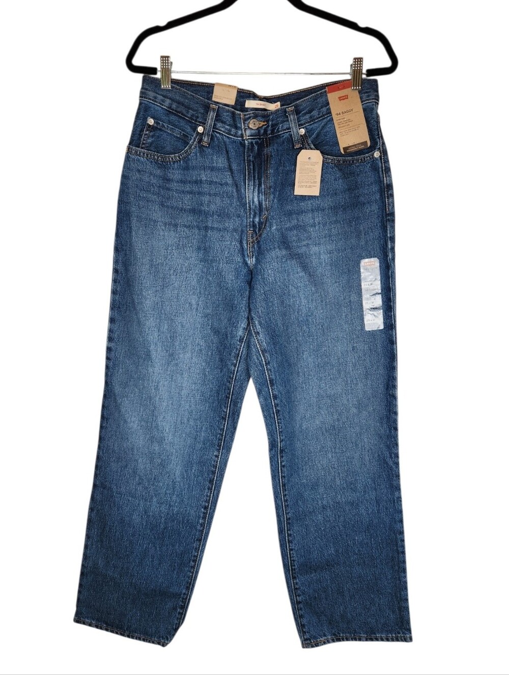 NEW Levi's 94 Baggy Blue Jeans Size 29